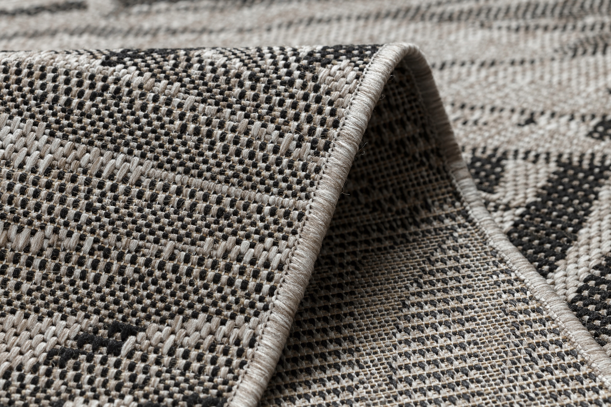 DYWAN SZNURKOWY SIZAL 80x150 LIŚCIE szary/beż #DEV925 Kształt Prostokąt