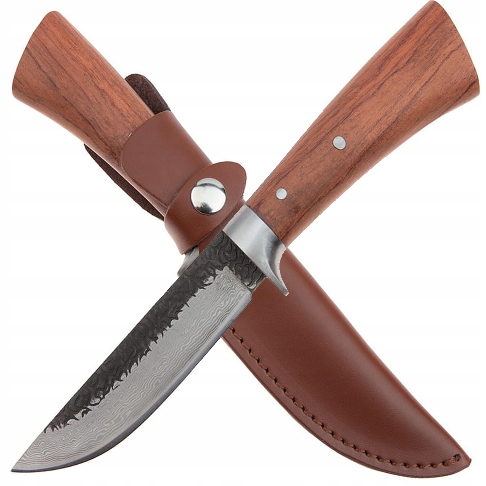 

Nóż Myśliwski Ze Stali Damasceńskiej Damast N951