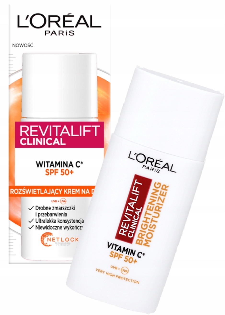 LOREAL KREM ROZŚWIETLAJĄCY REVITALIFT CLINICAL D