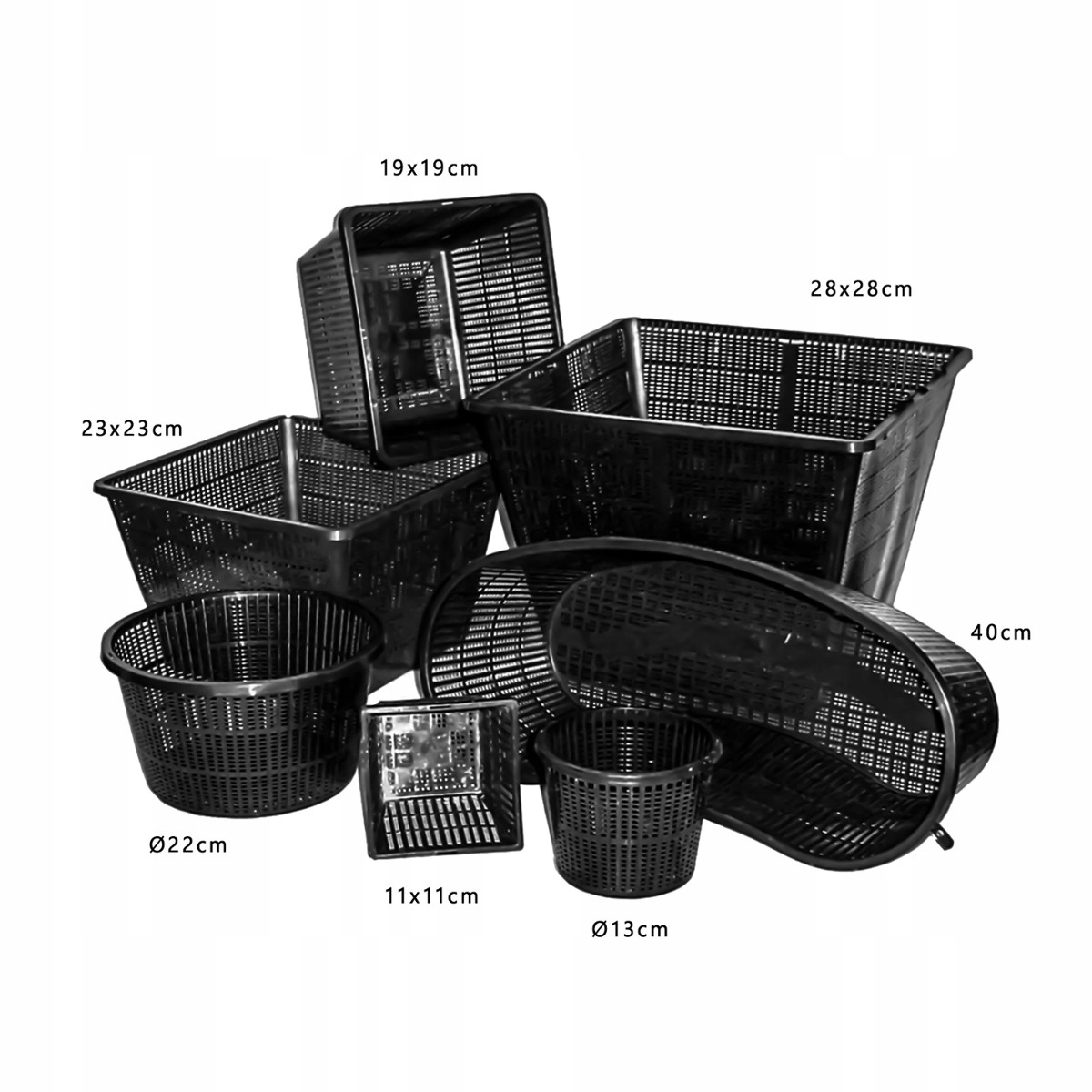 DONICZKA 35x35cm DLA ROŚLIN DO OCZKA WODNEGO Kod producenta S038