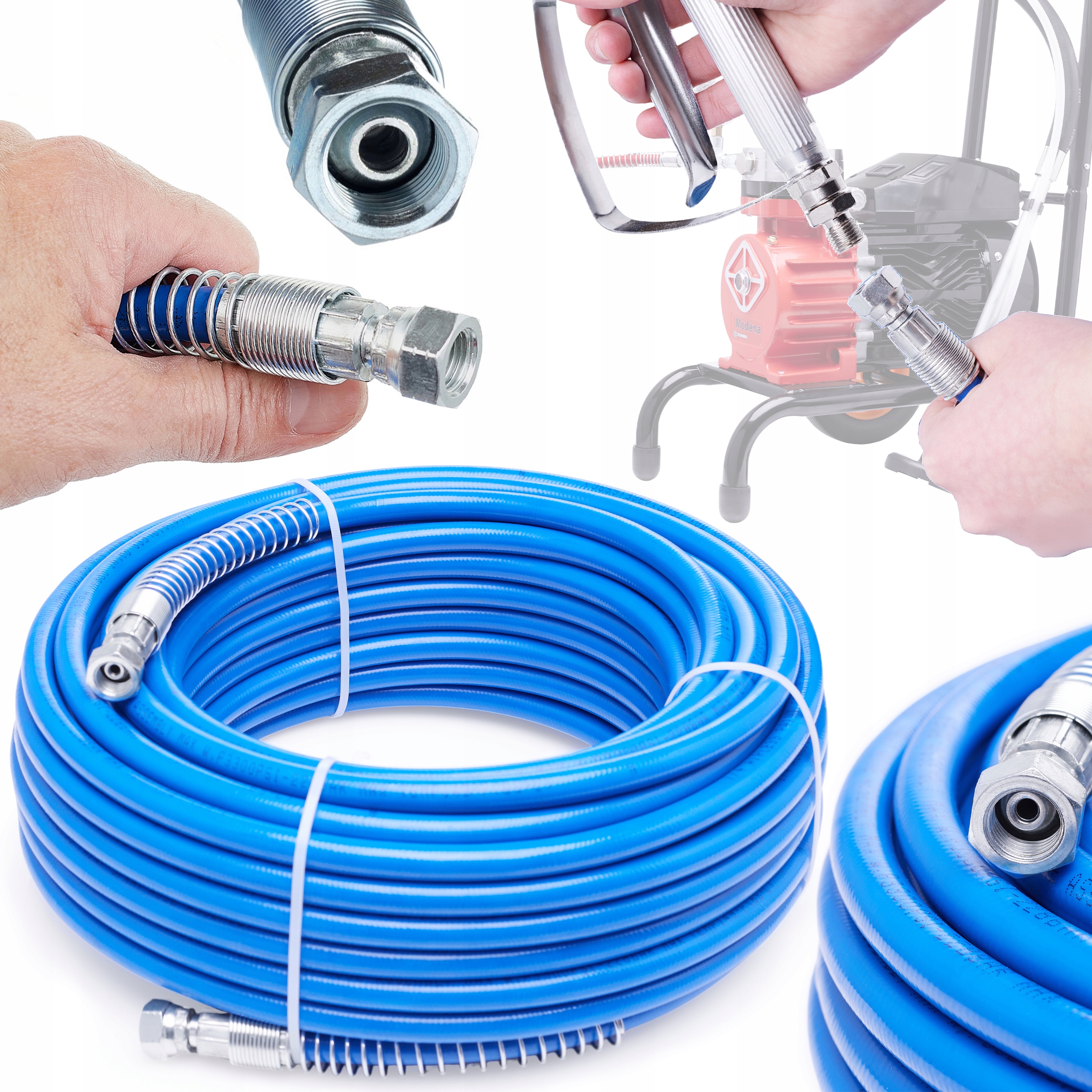 Hadice Pro Malířský Agregát 20 M, Konektor 1,4" Techrebal, Wagner Graco