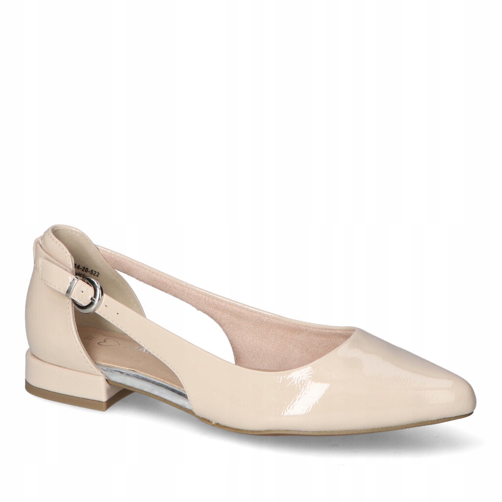 Polobotky Marco Tozzi 2-22114-20/522 Pudrový lak