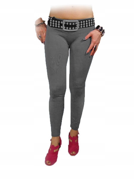 

Legginsy Ocieplane Spodnie Getry Rurki Xs S M L XL