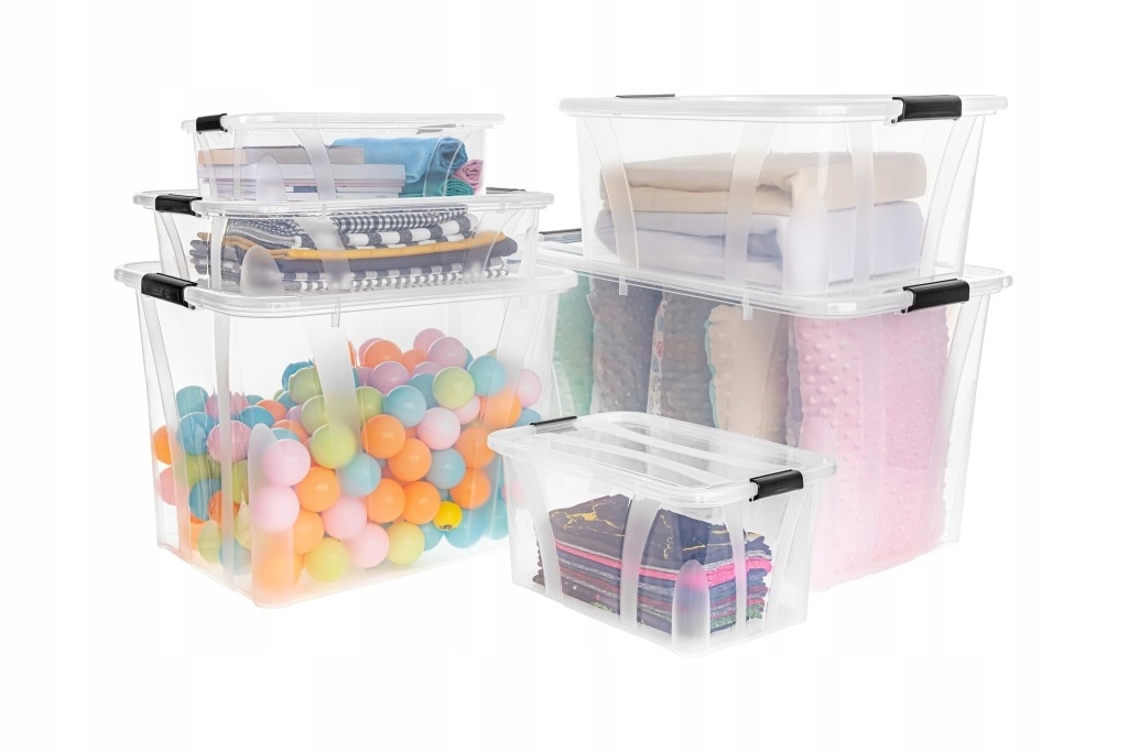 POJEMNIK PLASTIKOWY PUDEŁKO PLASTIKOWE 7 litrów Marka Kon-Plast