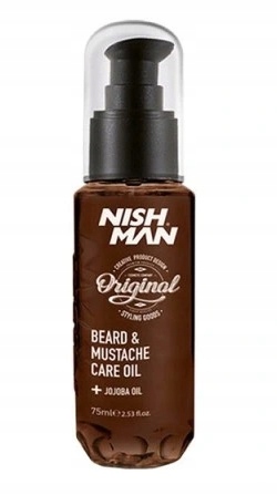 Nishman Olejek Arganowy Do Brody i Wąsów 75 ml Marka Nishman
