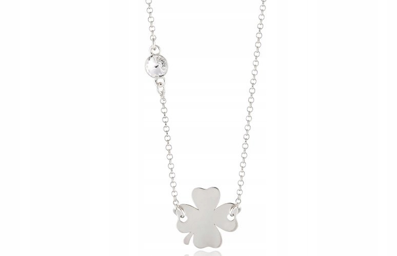 

Naszyjnik Celebrytka Koniczynka Cyrkonia srebro