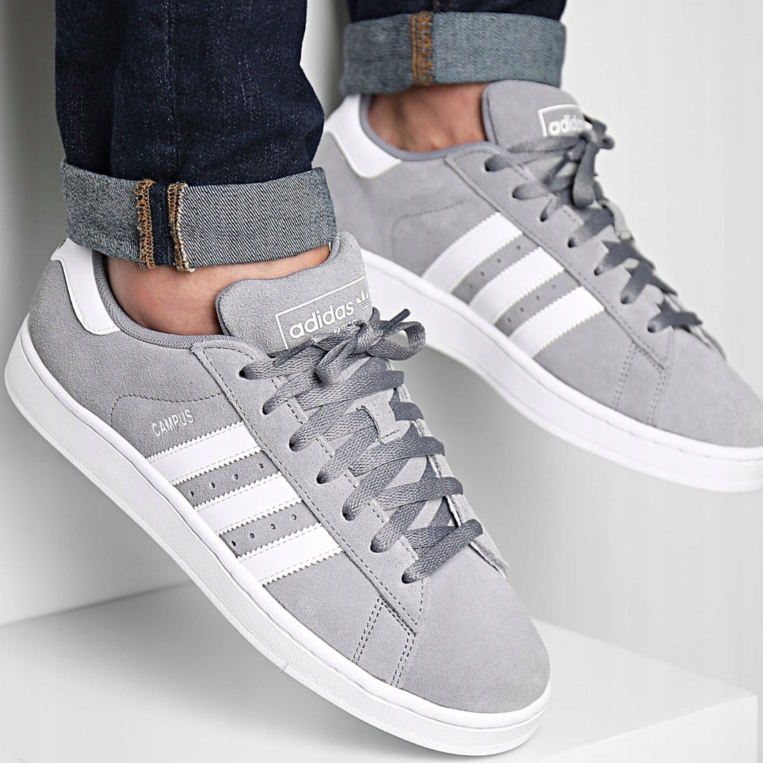 Boty Adidas Campus 2 Orginals ID9843 kožené zajímavé 45 1/2