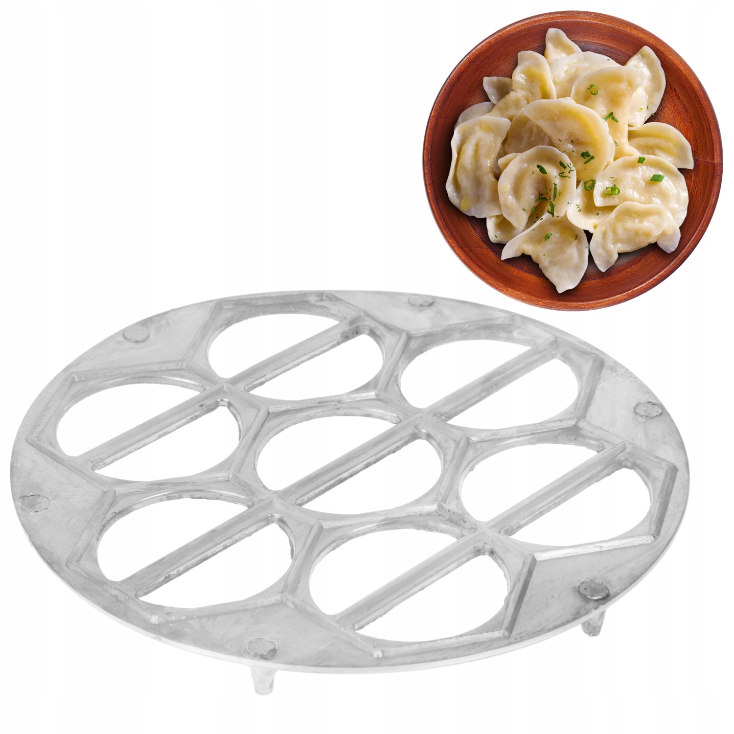 

Maszynka Metalowa Pierożnica Forma Do Pierogów