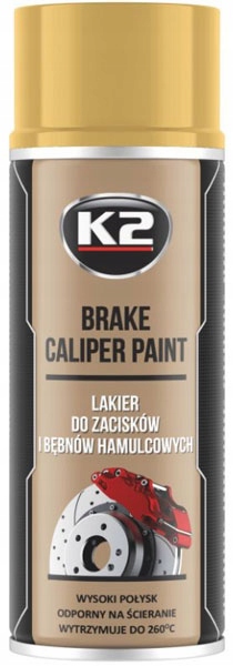 

K2 Lakier Do Zacisków złoty 400ml L346ZL