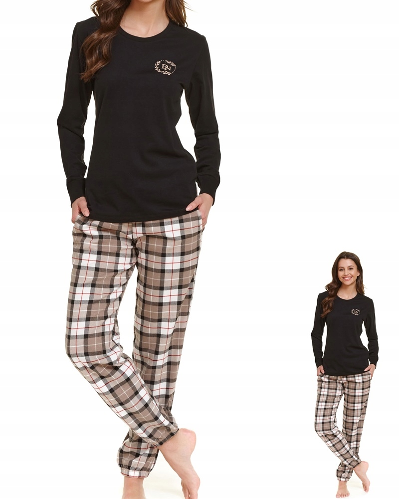 Dámské pyžamo Doctor Nap 5202 XL 42 černé