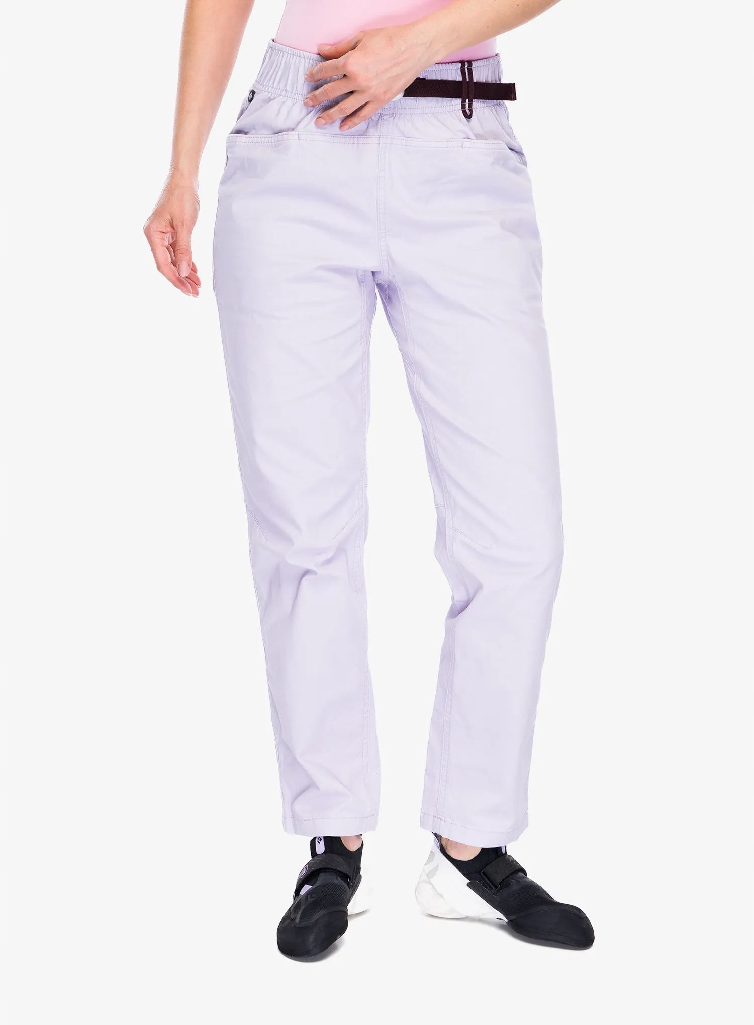 Dámské lezecké kalhoty Black Diamond Ethos Pants soft lilac S