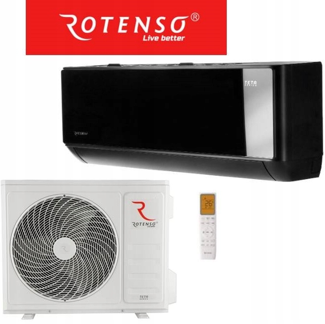 Klimatizátor Rotenso Teta Mirror 5,1 Kw Na Vykurovanie