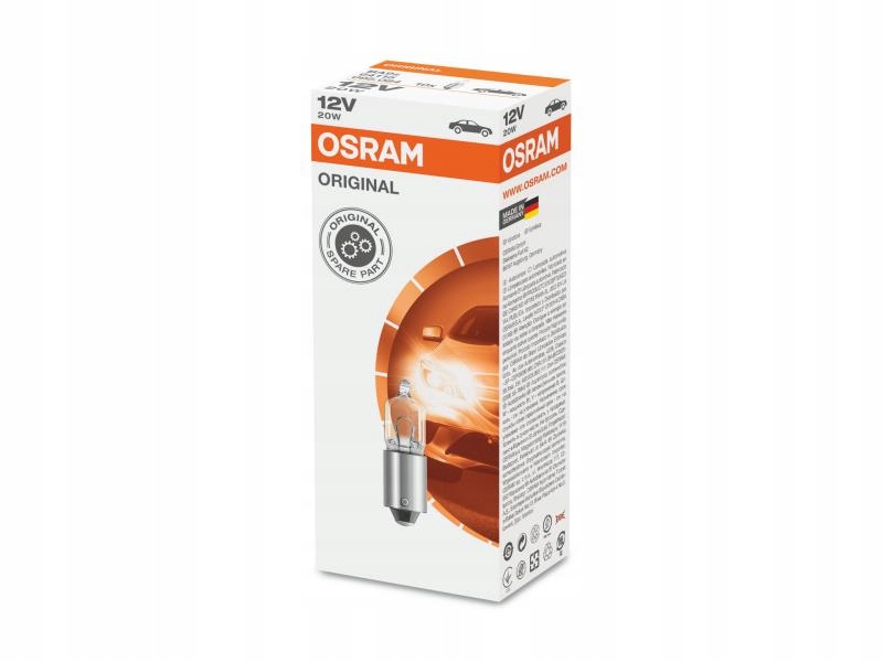 Osram 64115 Žiarovka (Karton 10ks) 12V 20W BA9S soklová štandardná