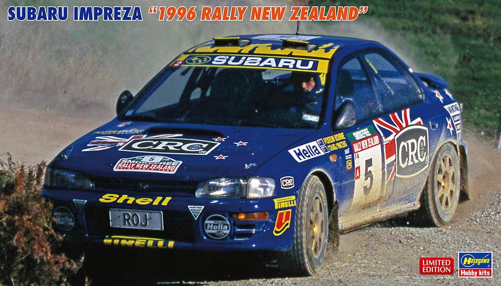 Subaru Impreza 1996 Rally New Zeland 1:24 Hasegawa 20696