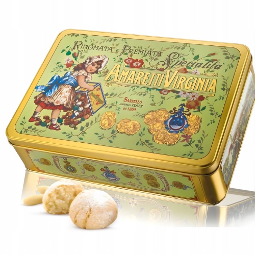 Levně Bezlepkové italské Amaretti na bázi mandlí a meruňkových semínek 600 g