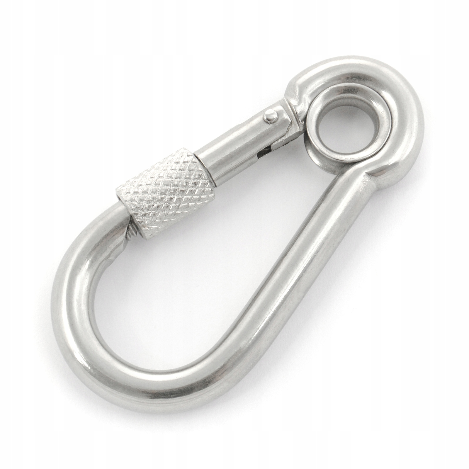 Karabinka Nerezová s kaušou a závitem 11 mm 5ks