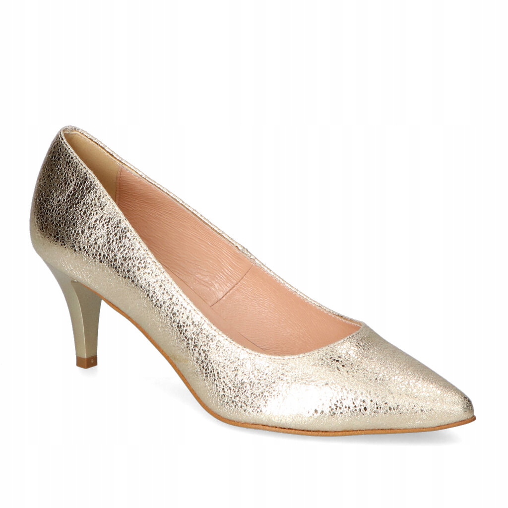 Boty na podpatku Luca Cavialli Zlatá kůže