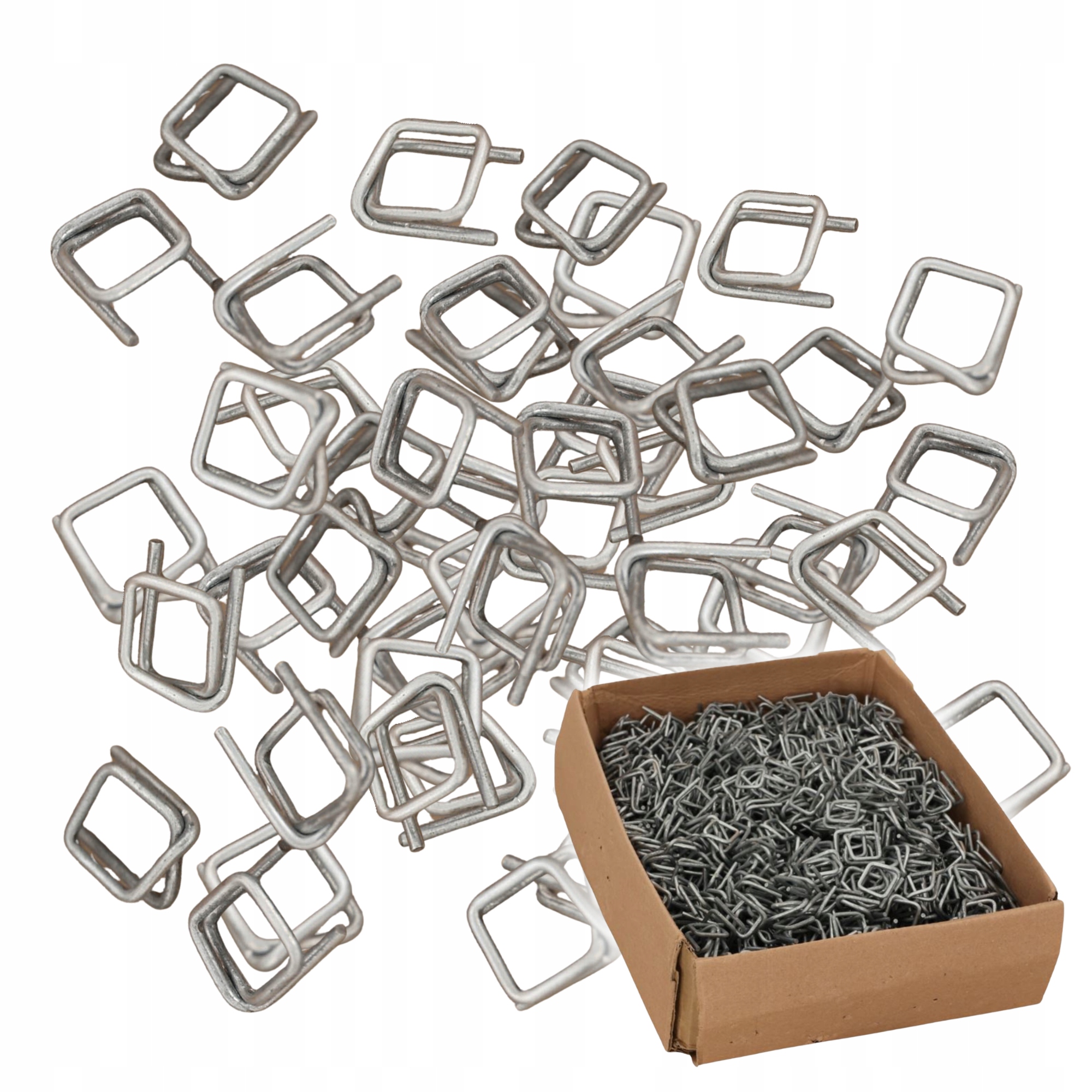 Drátěná spona na pásky Pp 16 mm 1000 ks Bandovací spona Felan