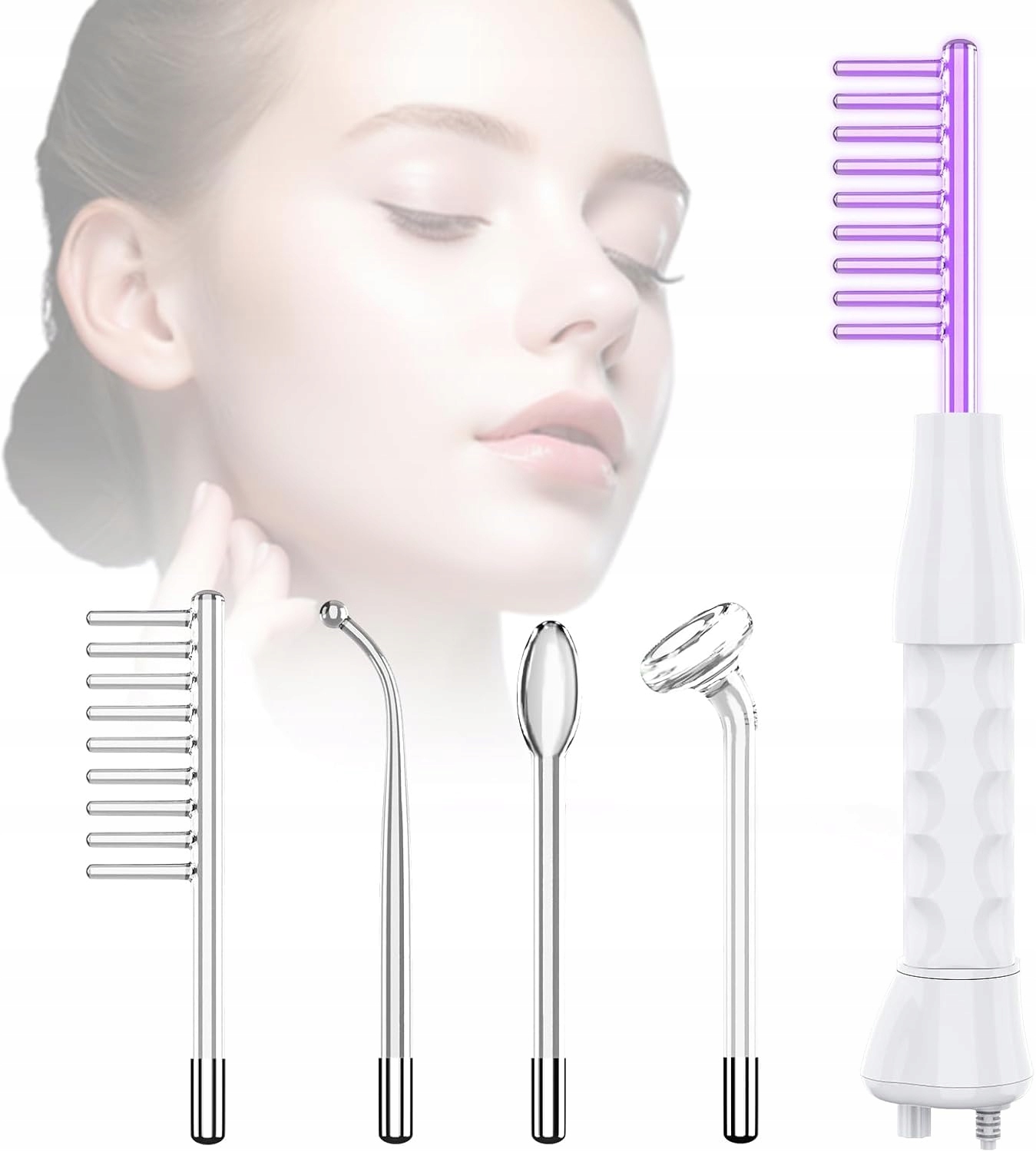 Derma Wand Darsonwal Pro D'arsonval Silný 4 Peelingy Na Pleť Obličeje