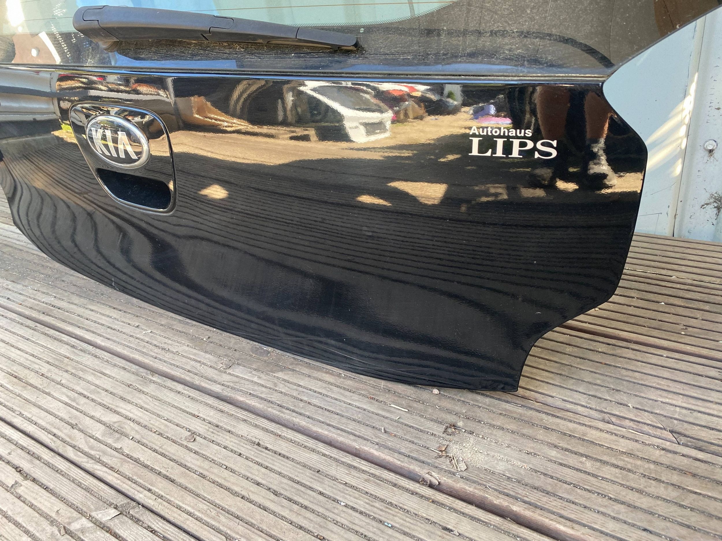 KIA PICANTO III complete trunk door boot rear part rear ABP black