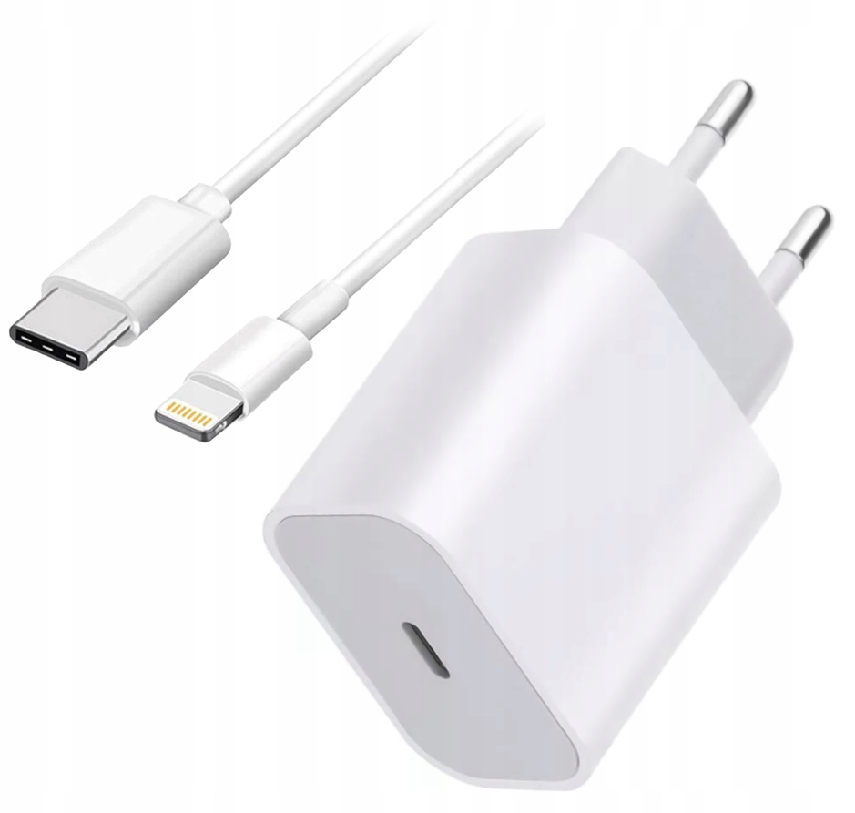 

Ładowarka Sieciowa Kabel 18W C Light Iphone
