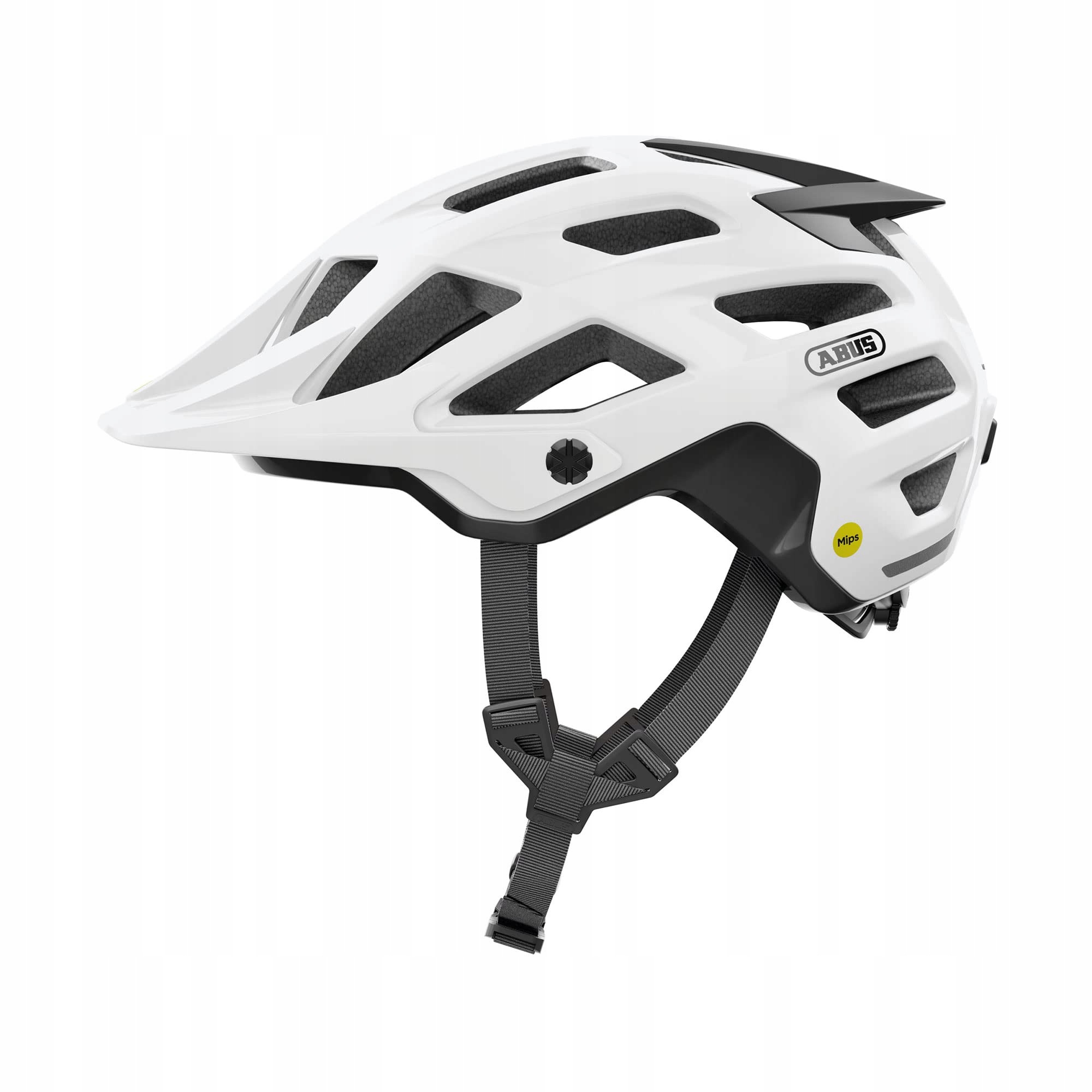 Abus Moventor 2.0 Mips Mtb kask shiny white S 51-5