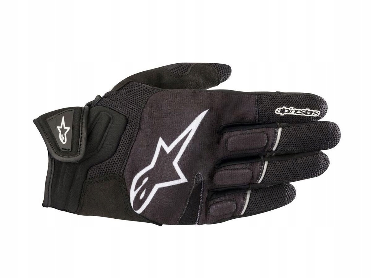 Motocyklové Rukavice Alpinestars Atom Black/white S 3574018-12-S
