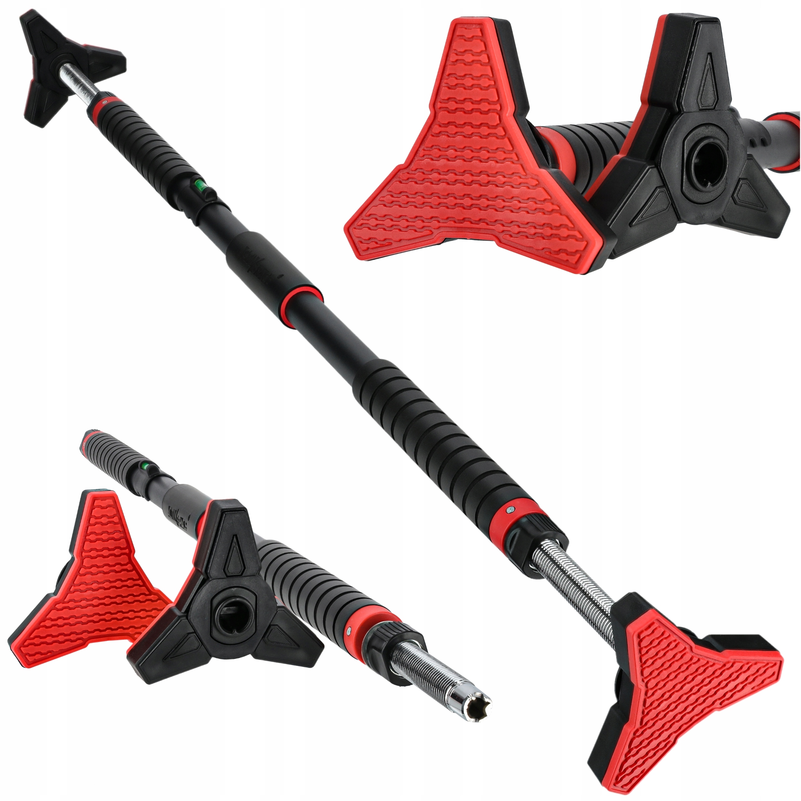 Hrazda Pro Vytahování Cvičení Nastavitelná, Ocelová, 98-130 CM, Premium