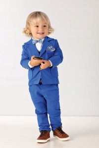 GARNITUR 5cz. MARYNARKA SPODNIE KAMIZELKA KOSZULA MUCHA r.152 A23B Marka Inna marka