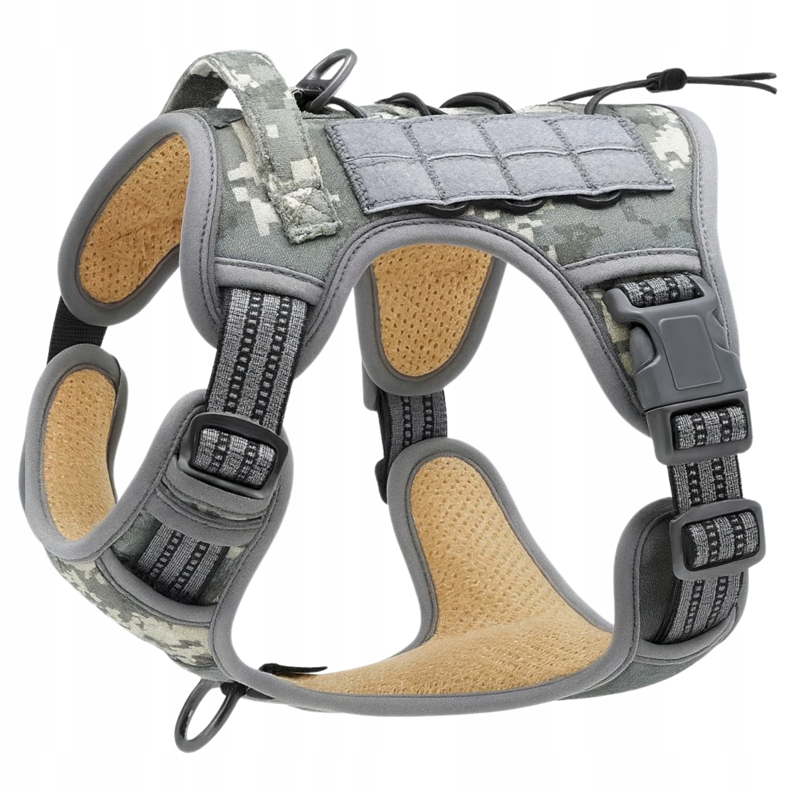 Levně Postroj pro středního velkého psa Silný Easy Walk Regulovatelný M Reflexní