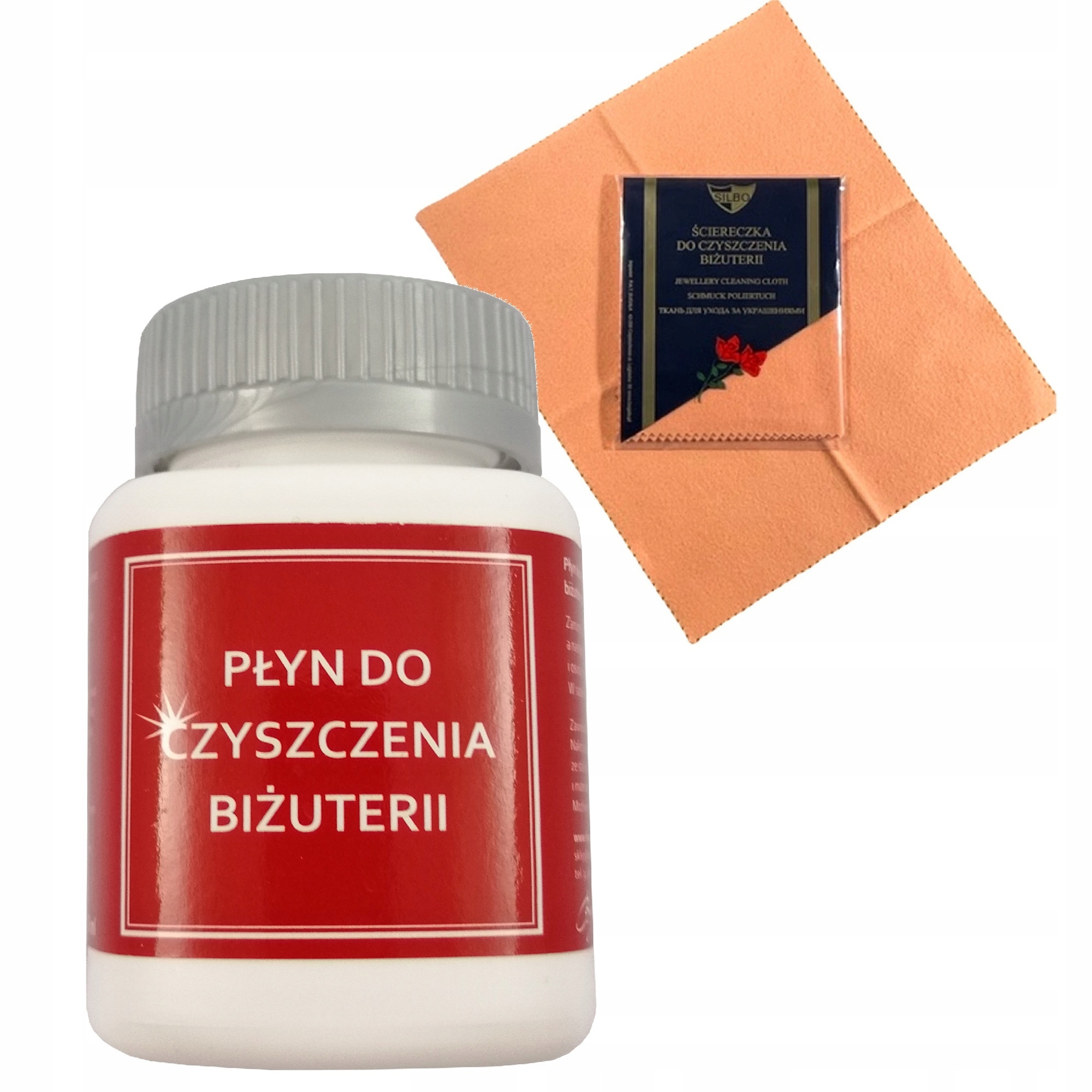 

Ściereczka Silbo+płyn Do Czyszczenia Srebra Złota