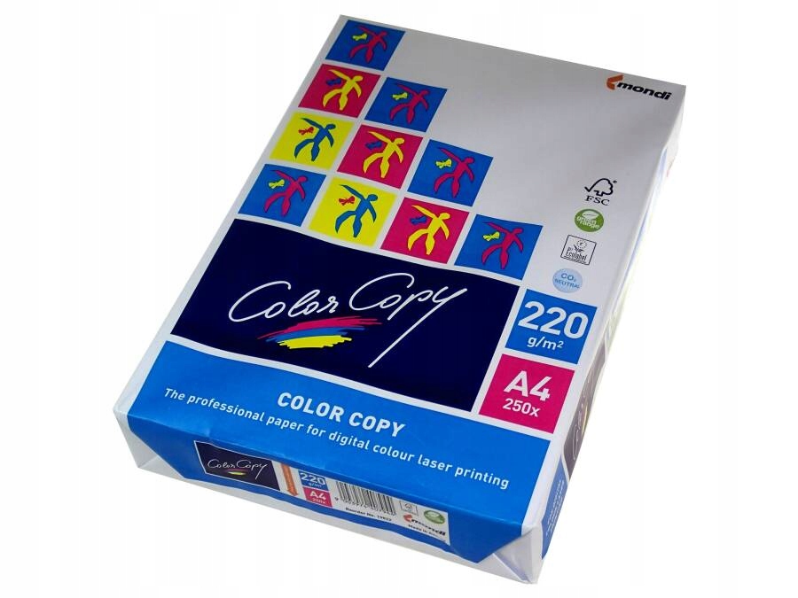 

Papier ksero Color Copy A4 220g satynowany 250 ark