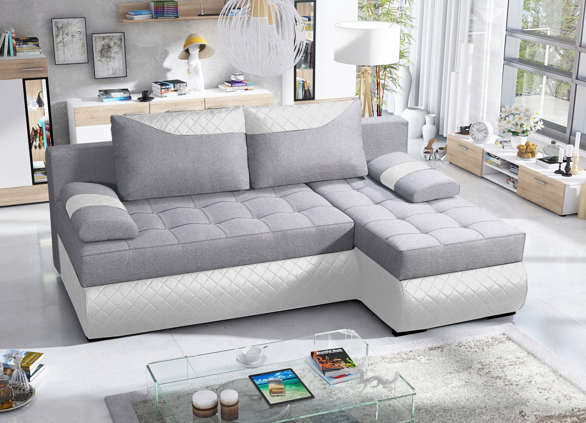 

Narożnik Top 86 Wodoodporny Poduszki Profilowane