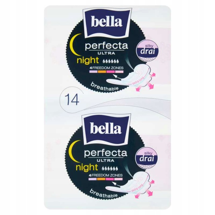 

Bella podpaski Perfecta Ultra Night 14szt