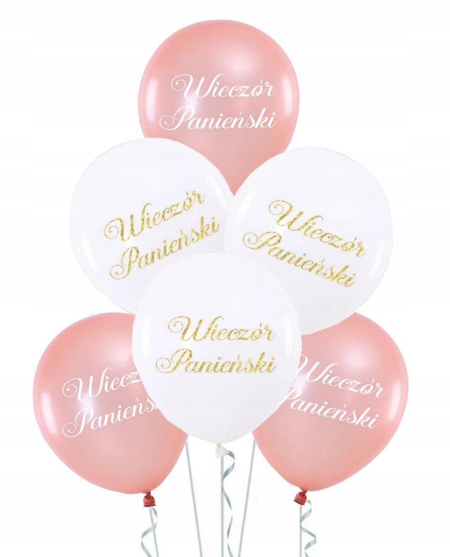 

Balony na Wieczór Panieński 6 sztuk
