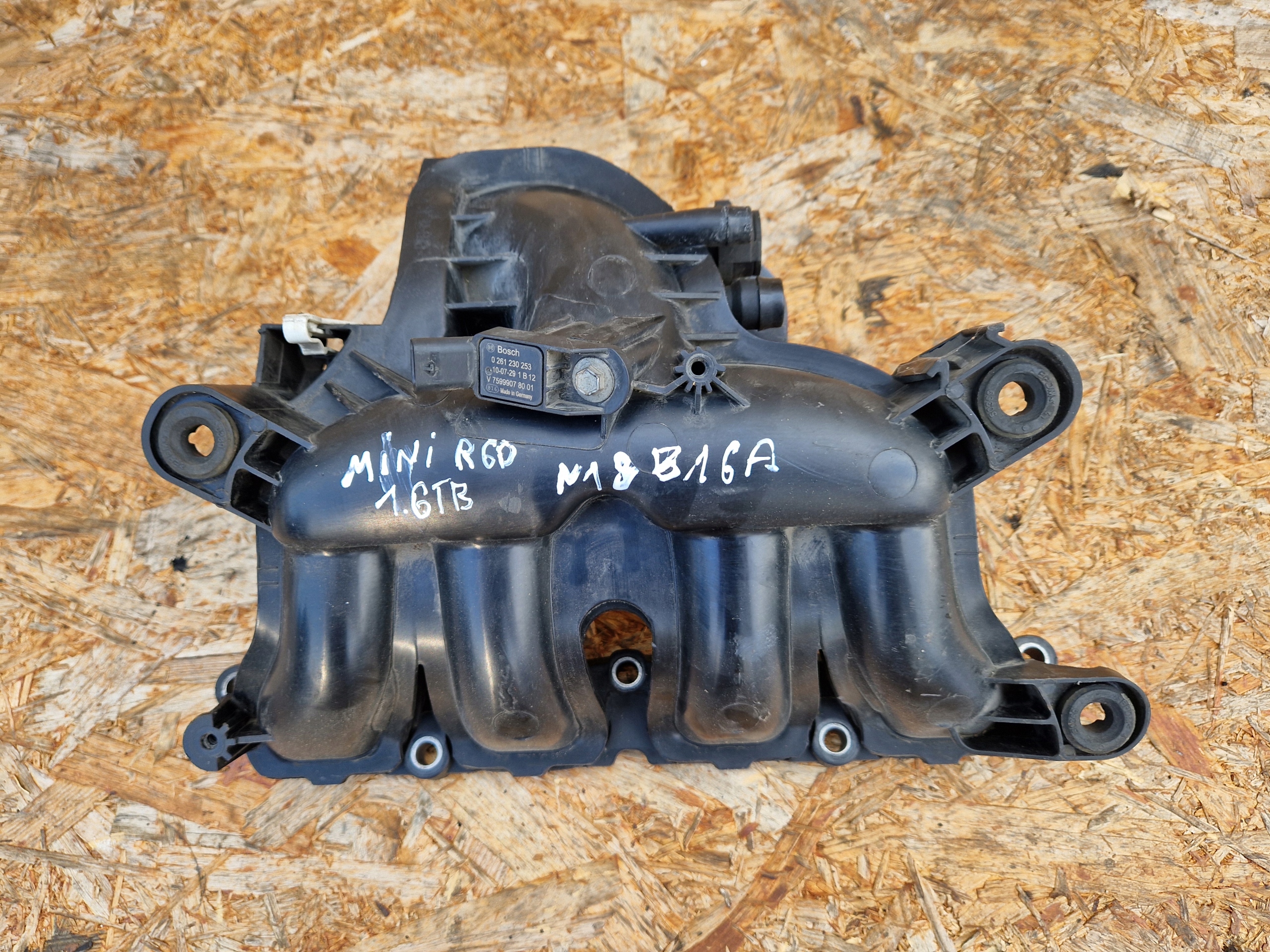 intake manifold MINI CITROEN 1.6THP V759507