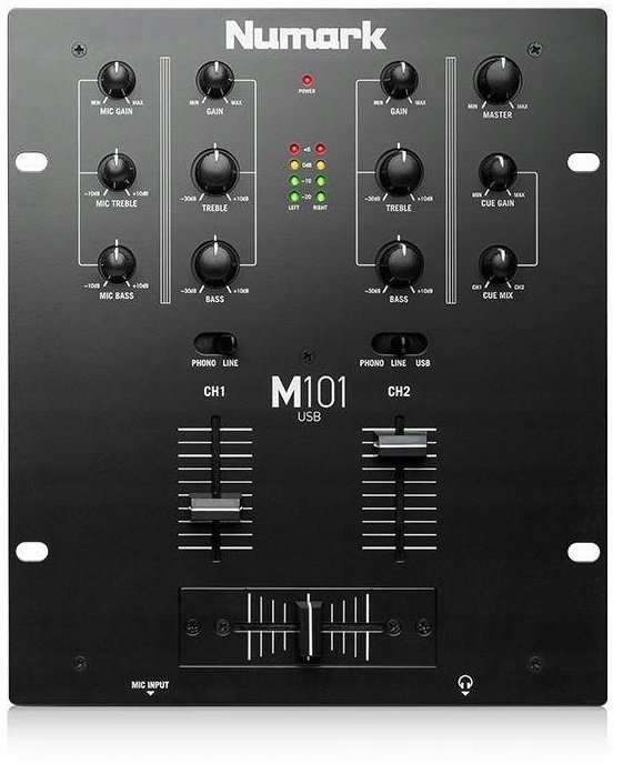 Numark M101 Usb Black – dvoukanálový Dj mixážní pult