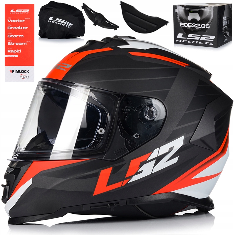 Motocyklová Prilba LS2 FF800 Storm II Nerve Pinlock Blenda Ecer 22.06