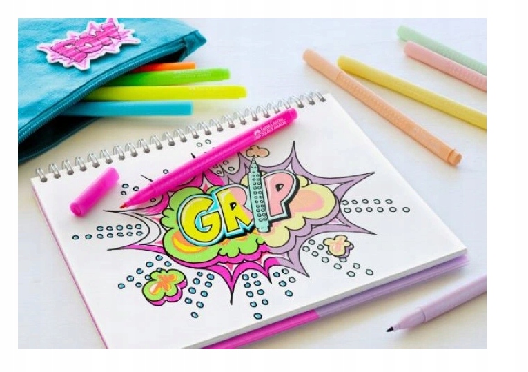 FLAMASTRY FC GRIP W ETUI PASTEL I NEON 10KOL Kod producenta 155312