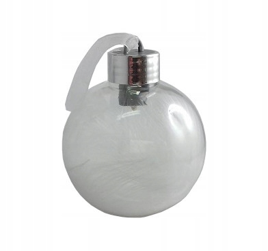 bombka led PIÓRKA 8cm — 2