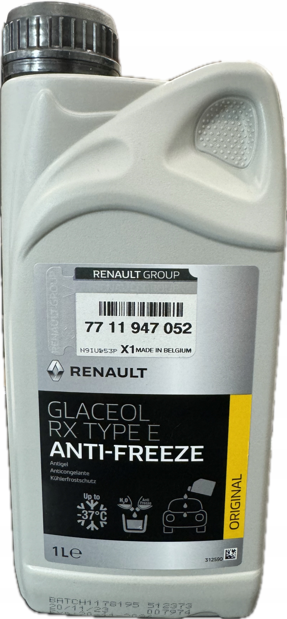 KONCENTRAT płyn chłodniczy RENAULT Glaceol RX Type E 1L (zastąpił Type D)