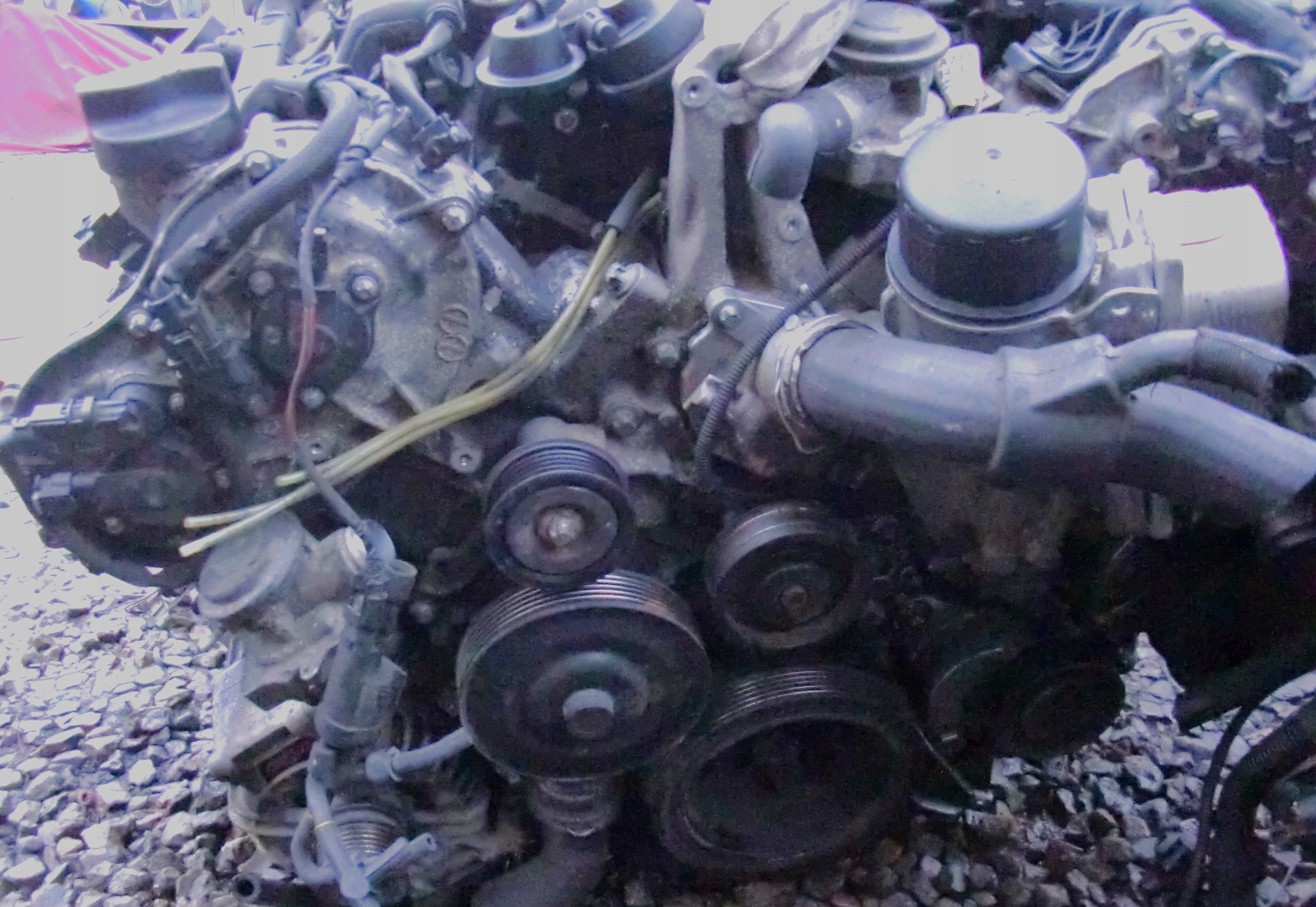 MERCEDES C W203 2.5 V6 2005 272.920 engine complete KPL 188 TYS KM
