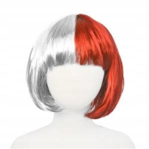 

Peruka Arpex bob biało-czerowna