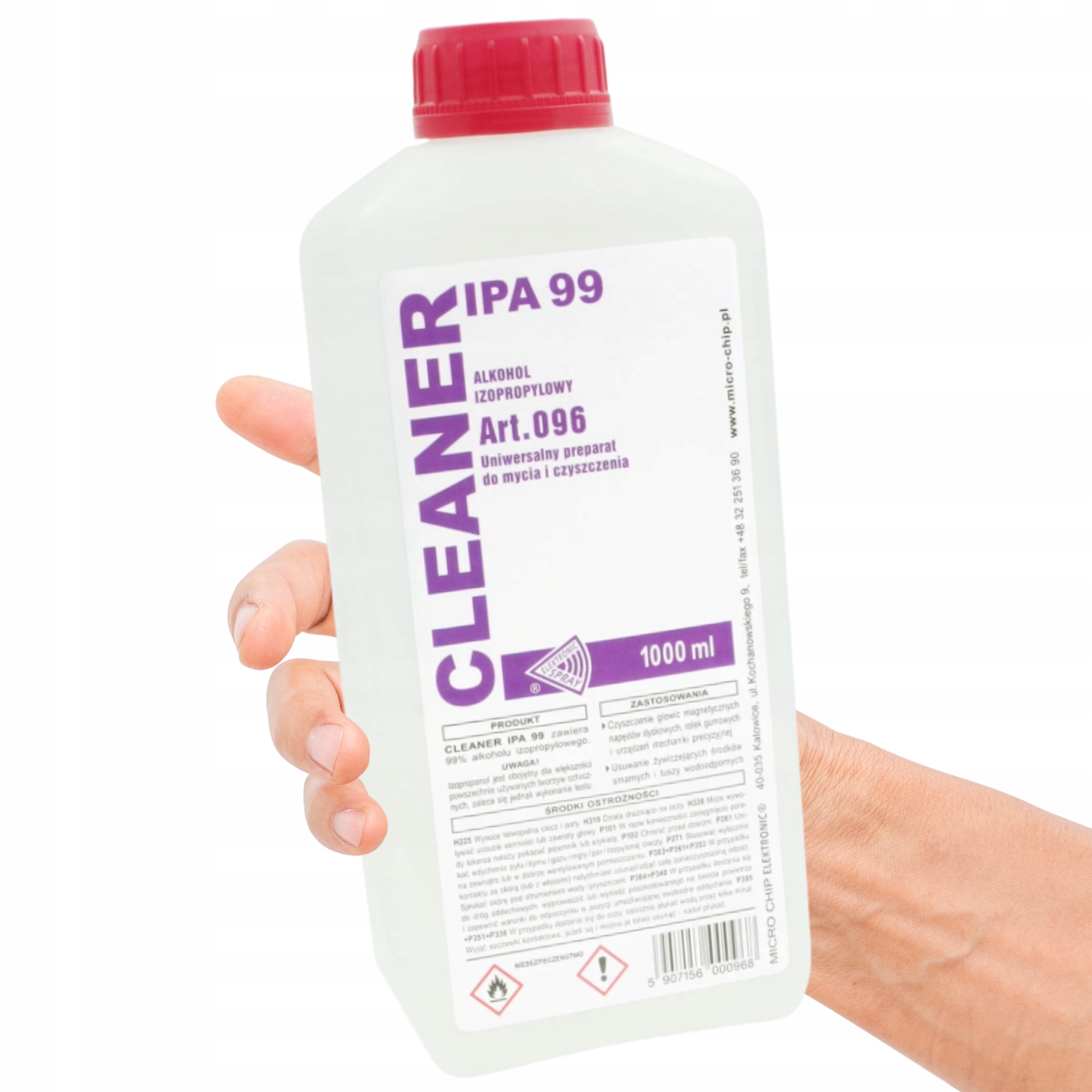 Alkohol izopropylowy izopropanol Cleanser ipa Microchip 1l