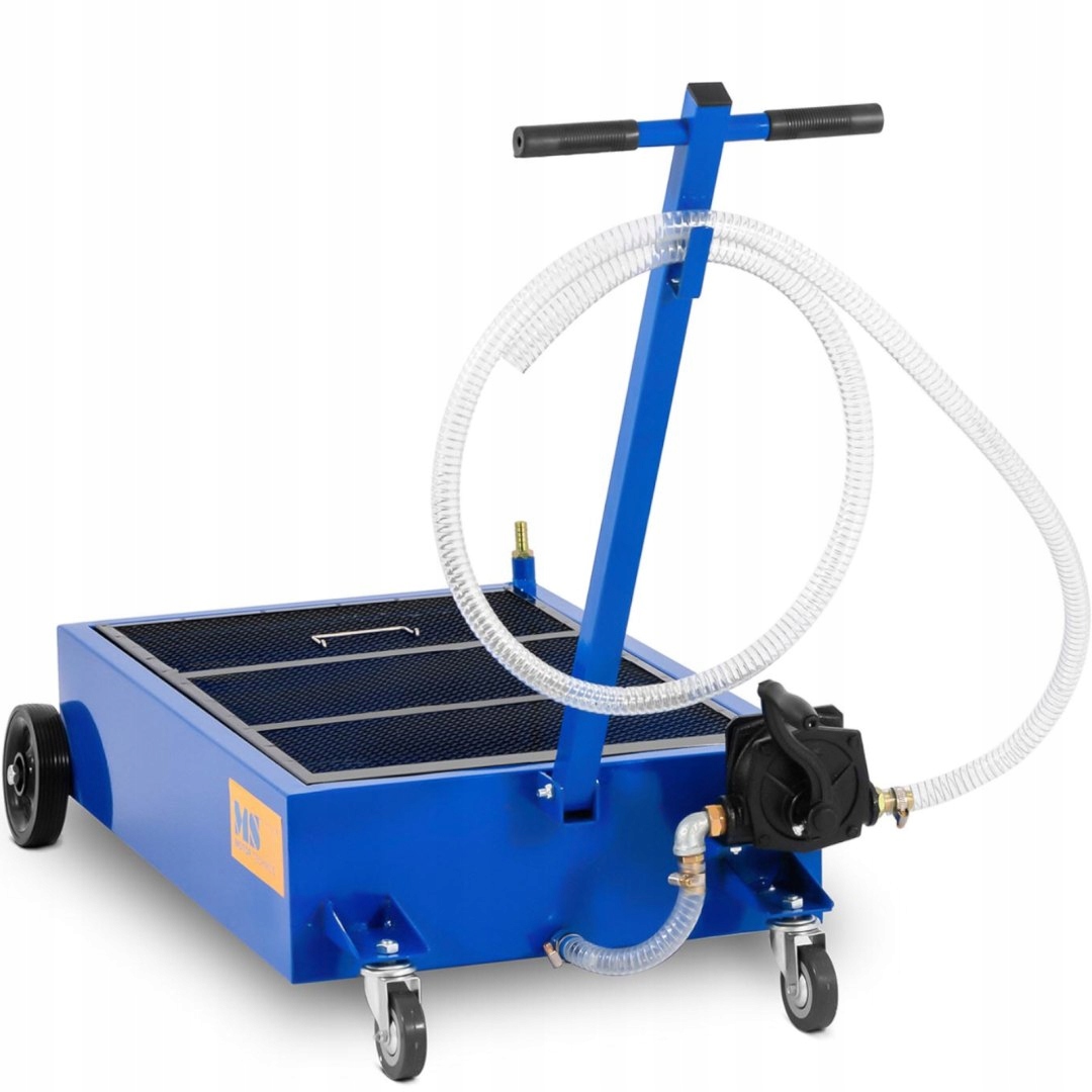 Zlewarka wózek podłogowy do wymiany oleju z pompą ręczną 20l/min 75 l Marka MSW