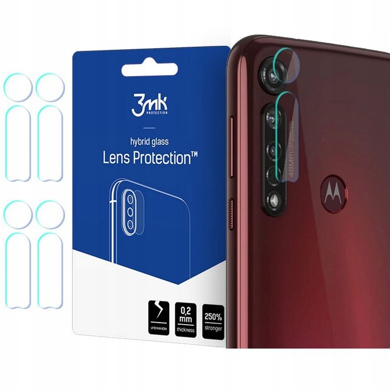 

3MK Set Szkło Na Ekran I Aparat Do Moto G8 Plus