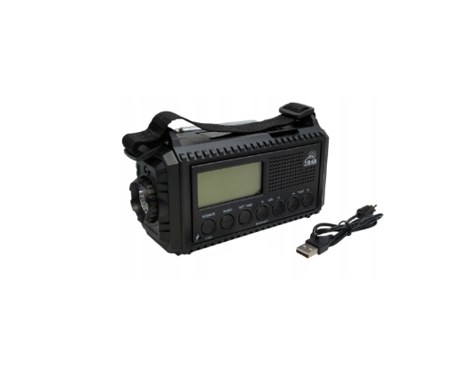 Radio awaryjne CR1009 Ultra solarne dynamo Noaa