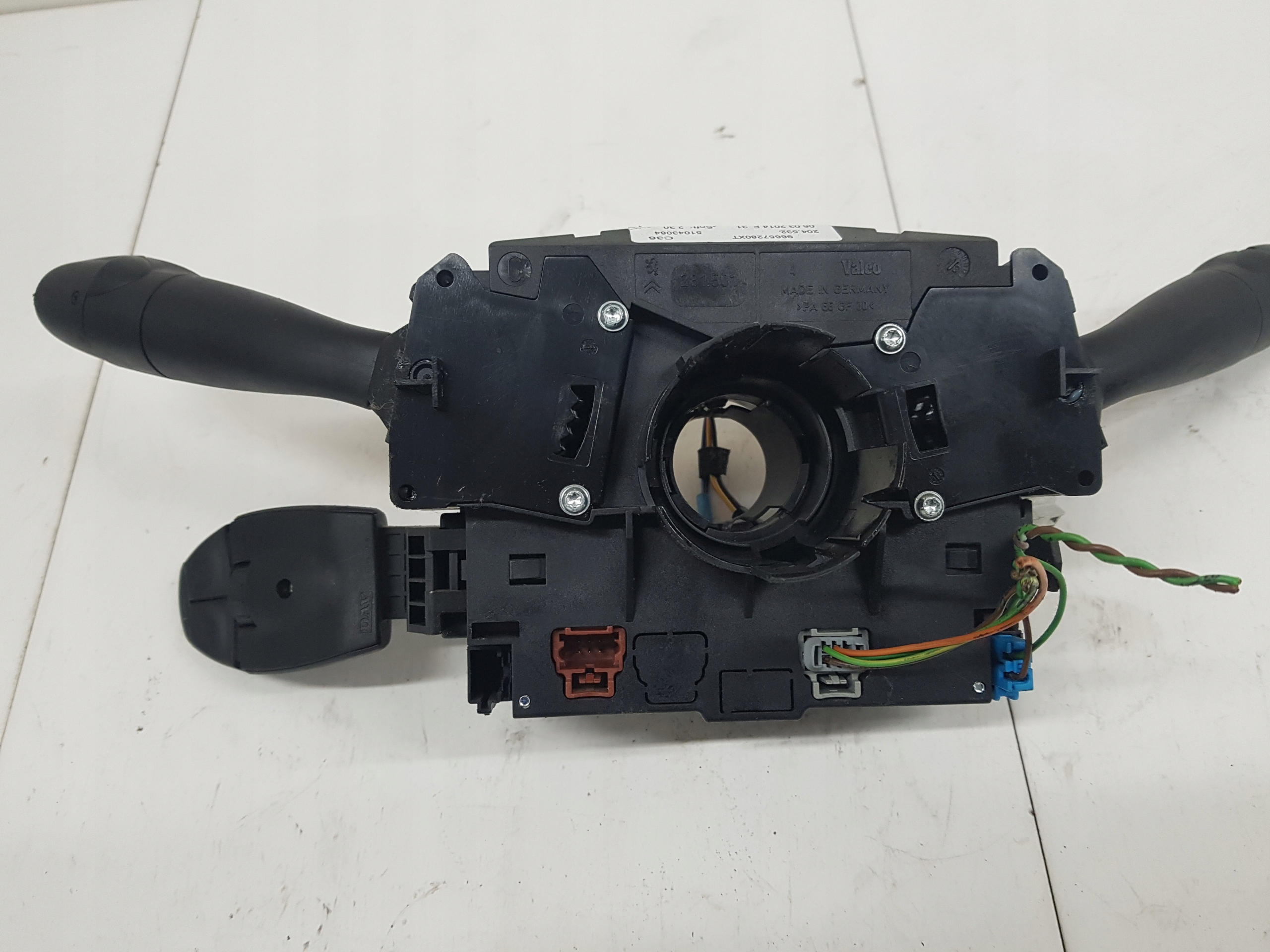 Commodo essuie glace PEUGEOT 207 96657280XT