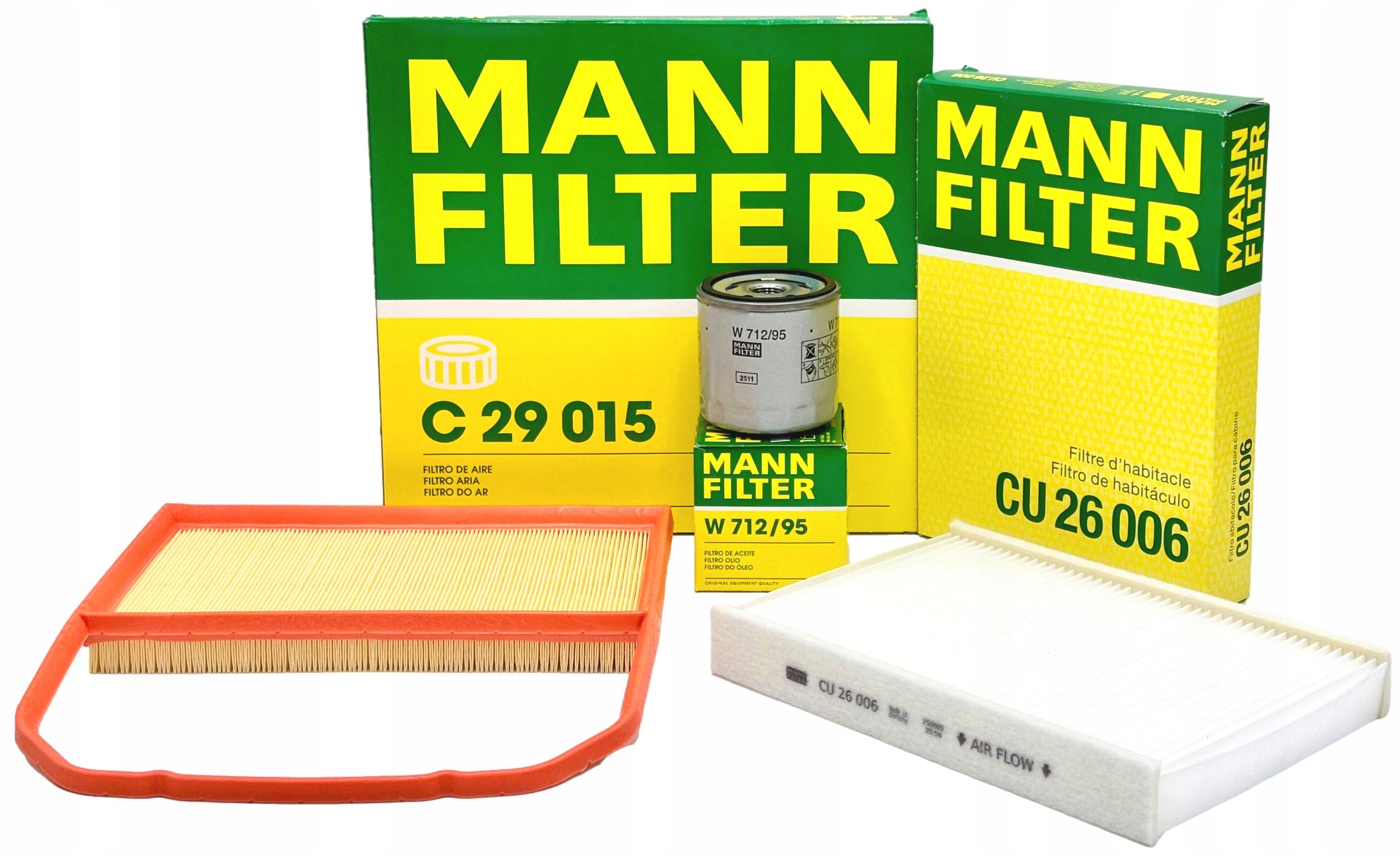 Mann Sada Filtrů Škoda Citigo Vw Up Seat Mii 1.0