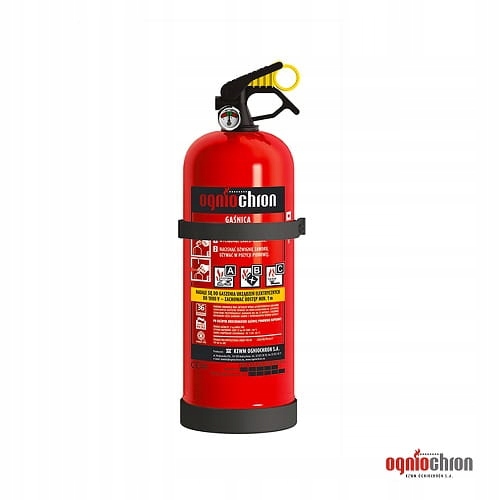 GAŚNICA PROSZKOWA 2 KG GP-2X/PM + WIESZAK PLASTIK